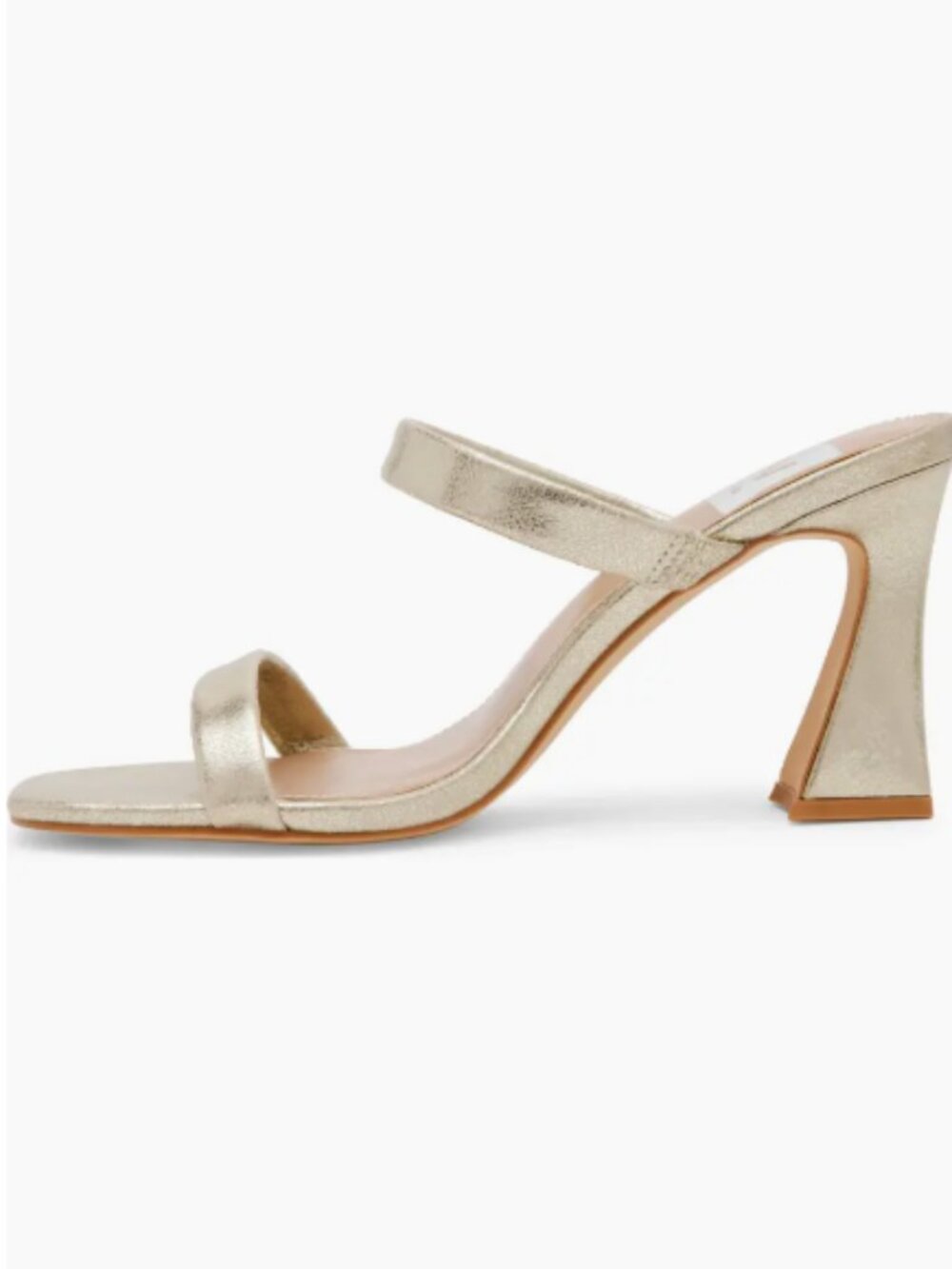 DV by Dolce Vita Yorke GOLD Block Heel Sandal (Women's 11) NEW - Picture 3 of 7